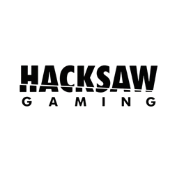 Logo Hacksaw Gaming producenta innowacyjnych slotów o wysokiej zmienności