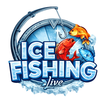 Slot Ice Fishing z tematyką zimowego połowu i bonusem łowienia nagród pod lodem