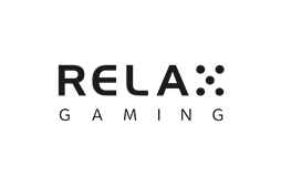 Logo Relax Gaming dostawcy różnorodnych slotów wideo i gier stołowych